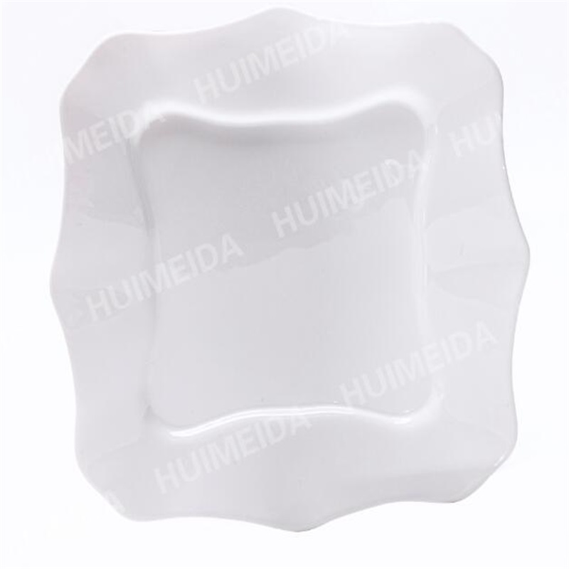 комплект за вечеря от непрозрачни стъклени стъклени изделия - LFHP Квадратна плоча
