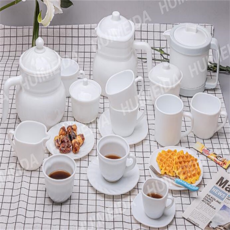 опал стъкло стъкло комплект за вечеря - CH & Tea pot Series